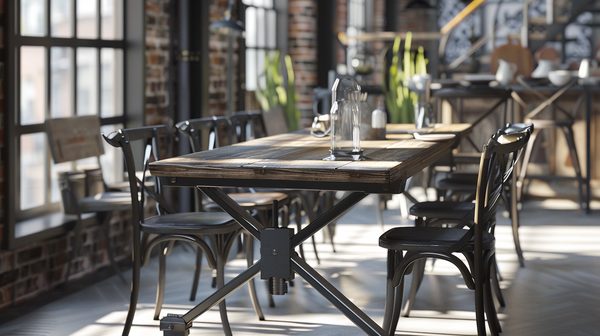 Table à manger industrielle : les critères d'achat à retenir