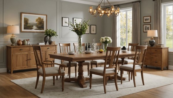 Choisissez la table de repas en chêne idéale pour votre style